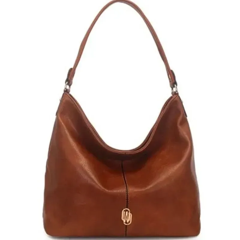 Bolsa Hobo Saco Grande WJ Caramelo