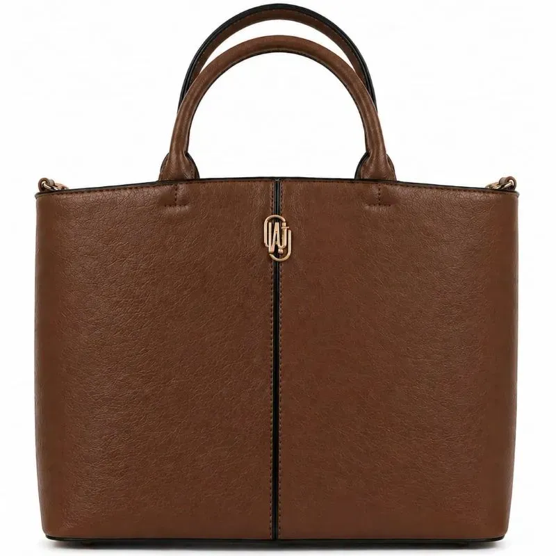 Bolsa Média WJ Marrom Café Essence