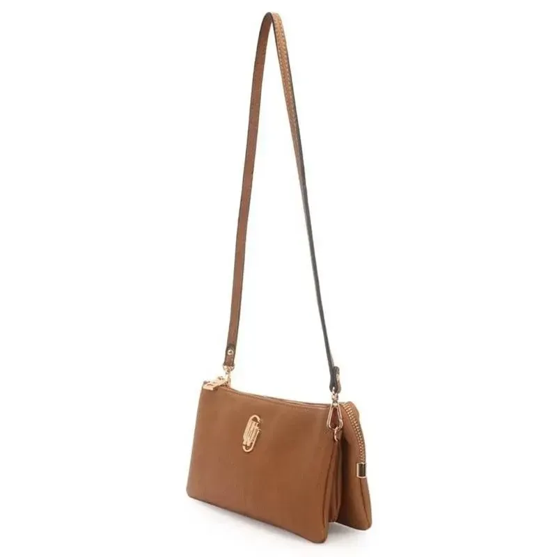 Bolsa Tiracolo WJ Feminina Caramelo