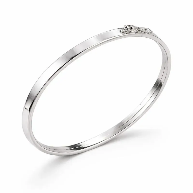 Bracelete Prata 925 Oval