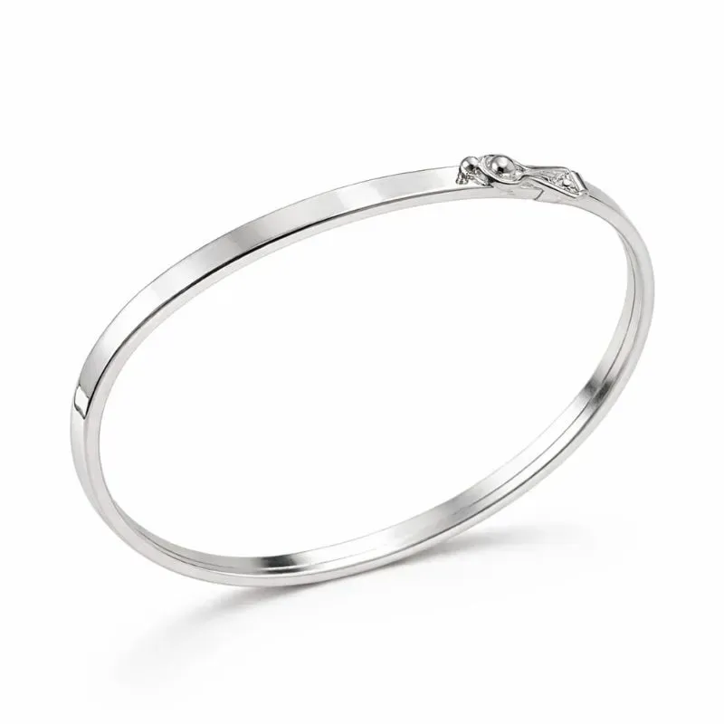 Bracelete Prata 925 Oval.