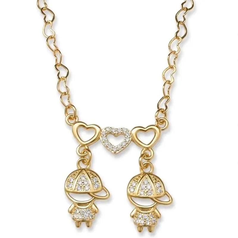 Colar Filhos com Corações