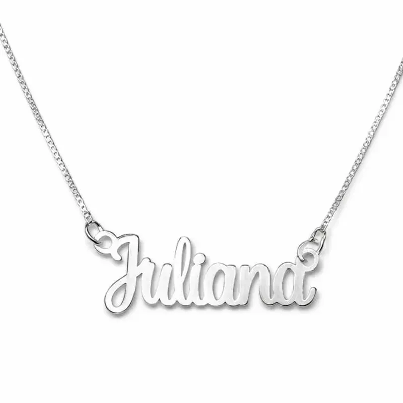 Colar Nome Personalizado em Prata 925.