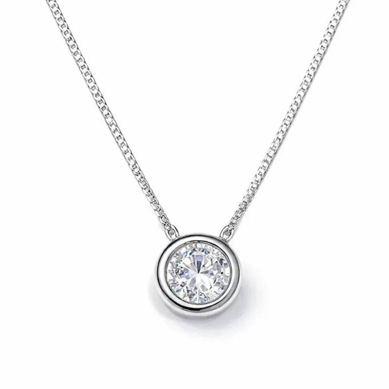 Colar Ponto de Luz em Prata 925