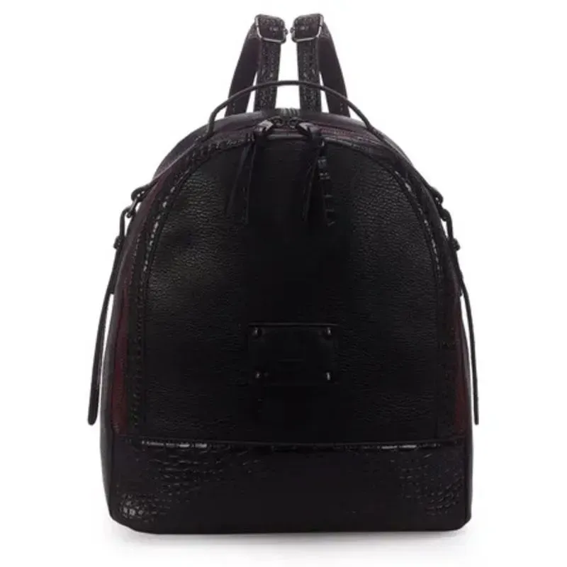 Mochila WJ Essence Red Croco com Spikes.