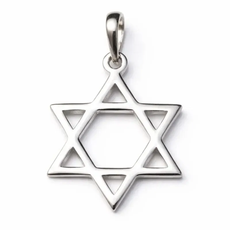 PINGENTE  ESTRELA DE DAVI PRATA 925