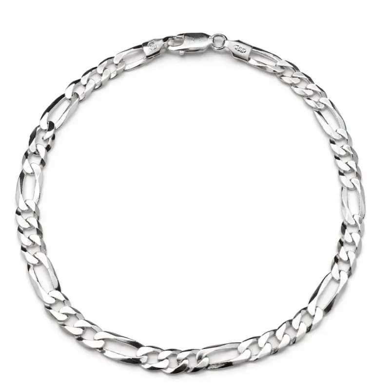 Pulseira Masculina em Prata 925 20cm.