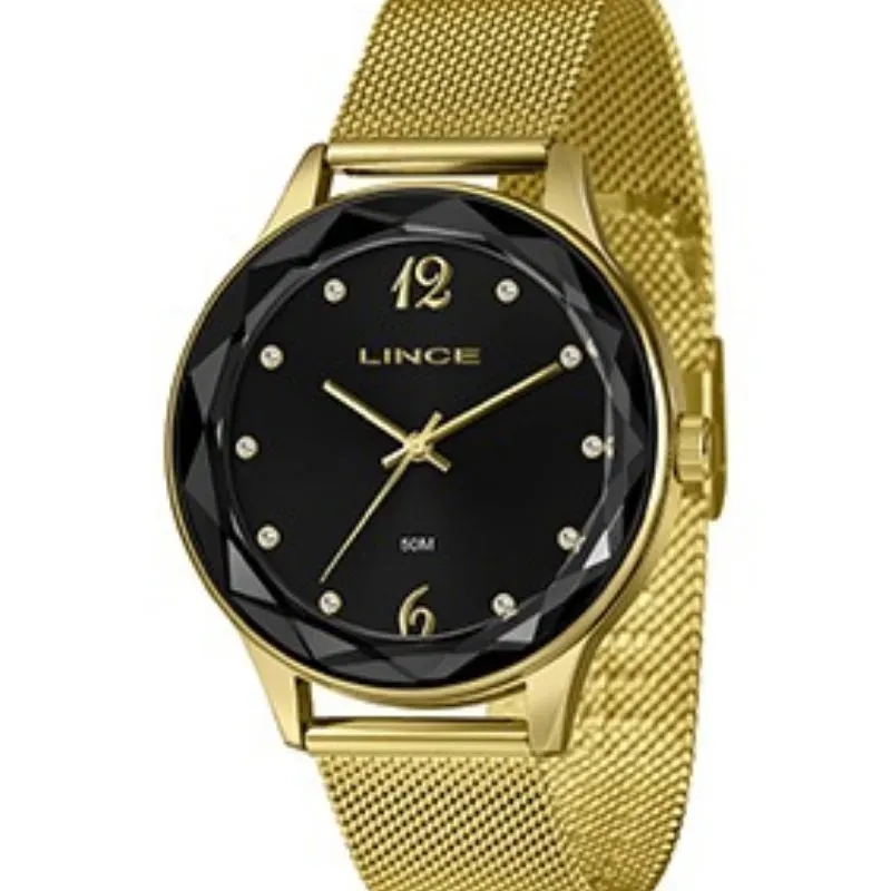 Relógio Feminino Lince Midnight Diamond.