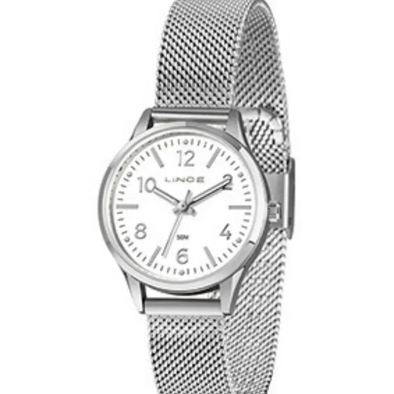 Relógio Feminino Lince Silver Essence Prata.