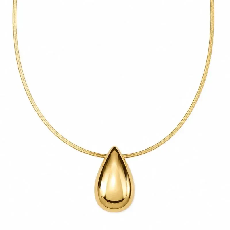 Colar Fita Gota