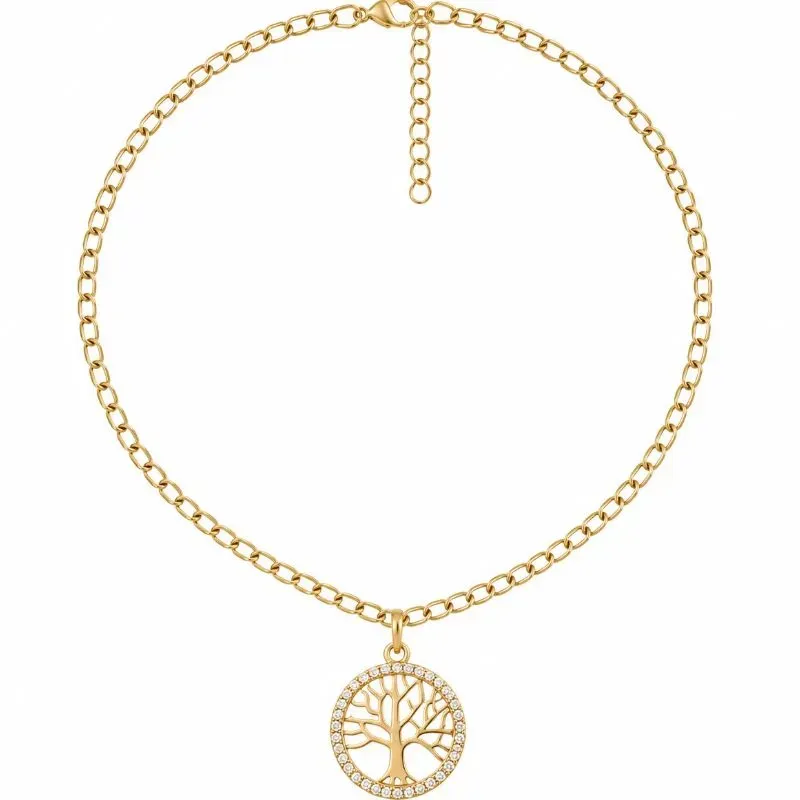 Pulseira Árvore da Vida Cravejada