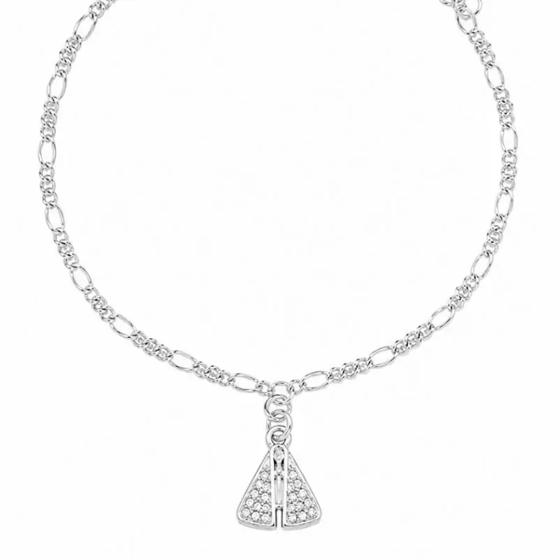Pulseira Nossa Senhora Aparecida em Prata 925