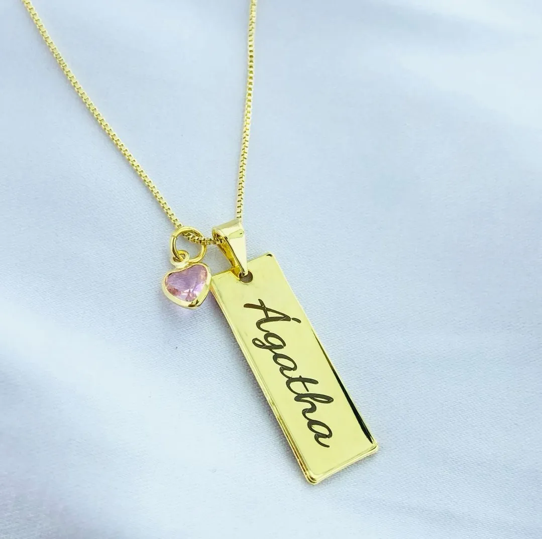 COLAR PERSONALIZADO COM PING FILHO