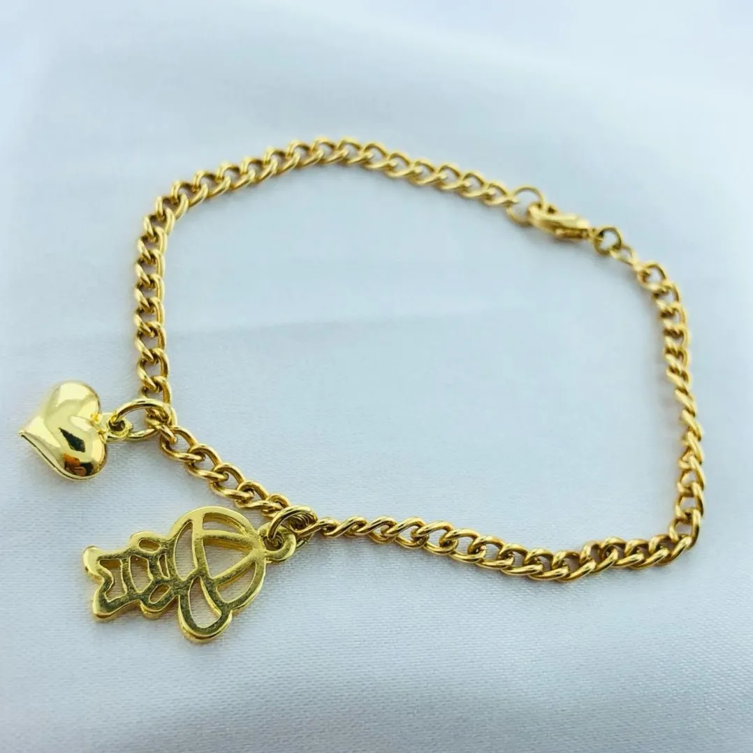 PULSEIRA MENINA CORAÇÃO