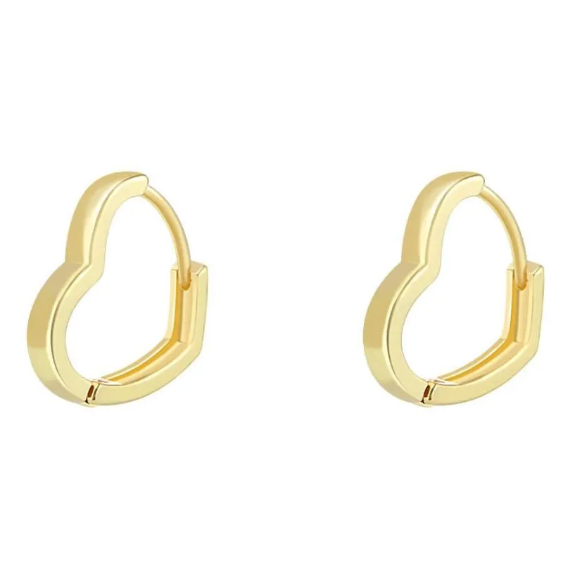 ARGOLA CORAÇÃO MÉDIA LISA