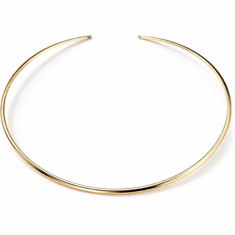 Choker Liso Dourado