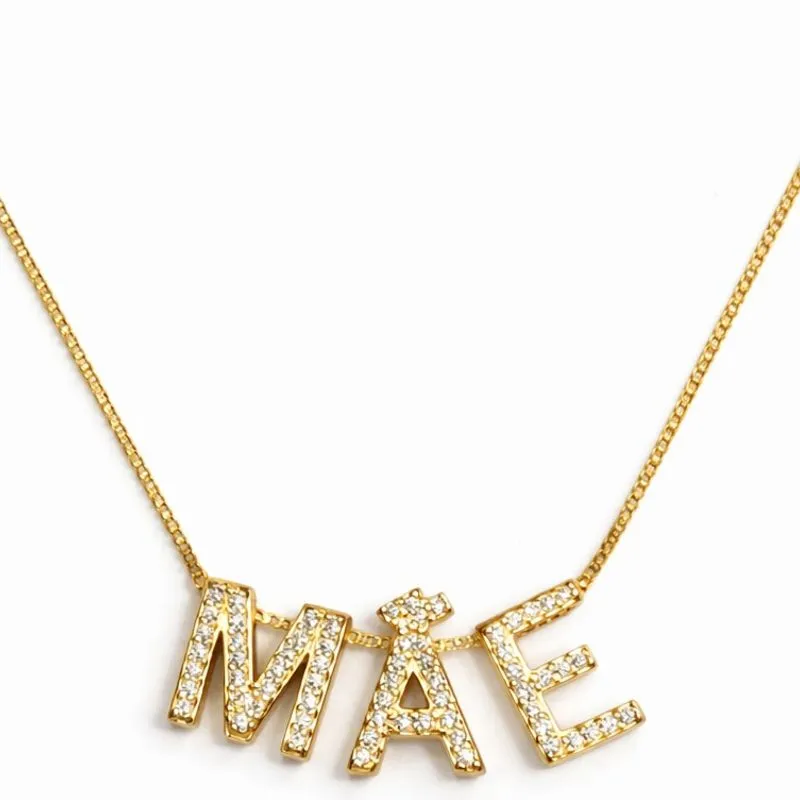 Colar Mãe com Zircônias