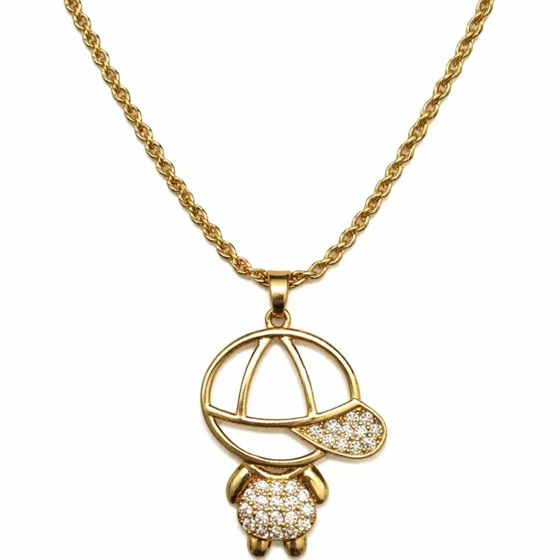 Colar Menino com Boné