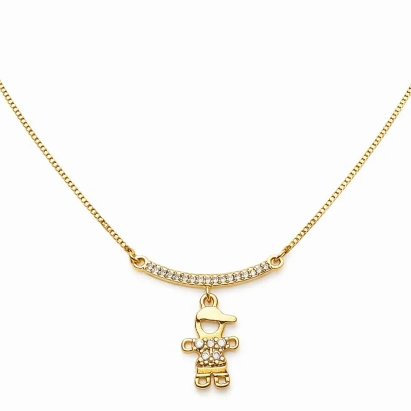 Colar Menino Cravejado