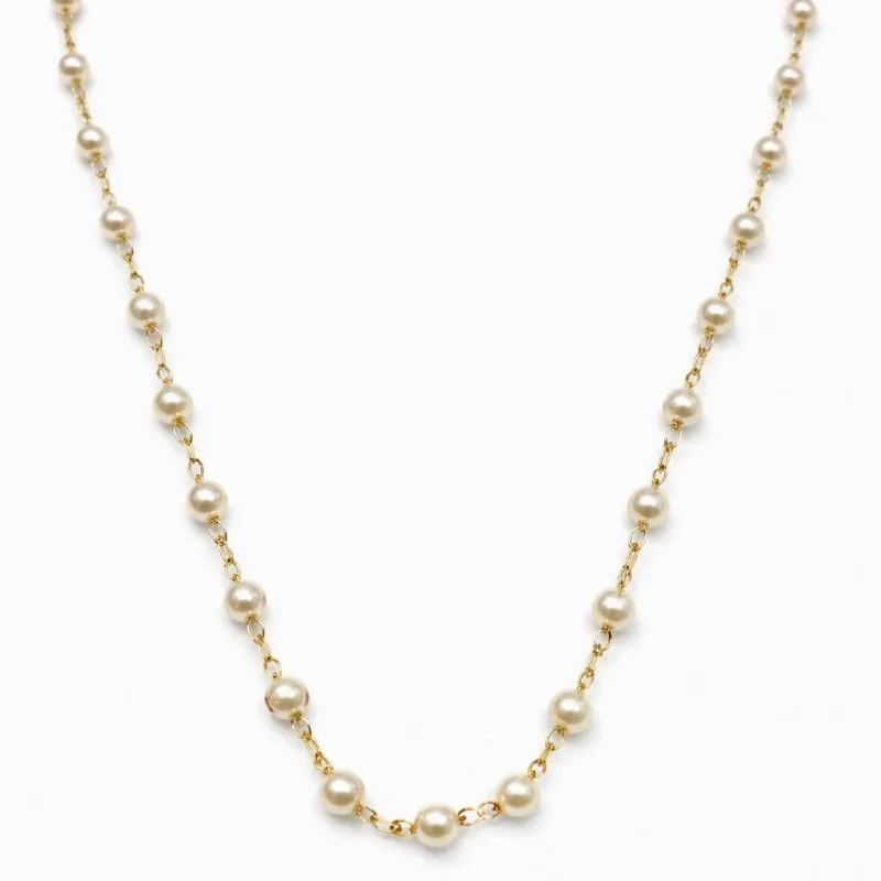 Colar Pérolas Delicadas 80cm