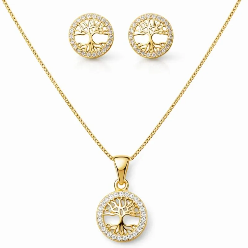 Conjunto Árvore da Vida Cravejado