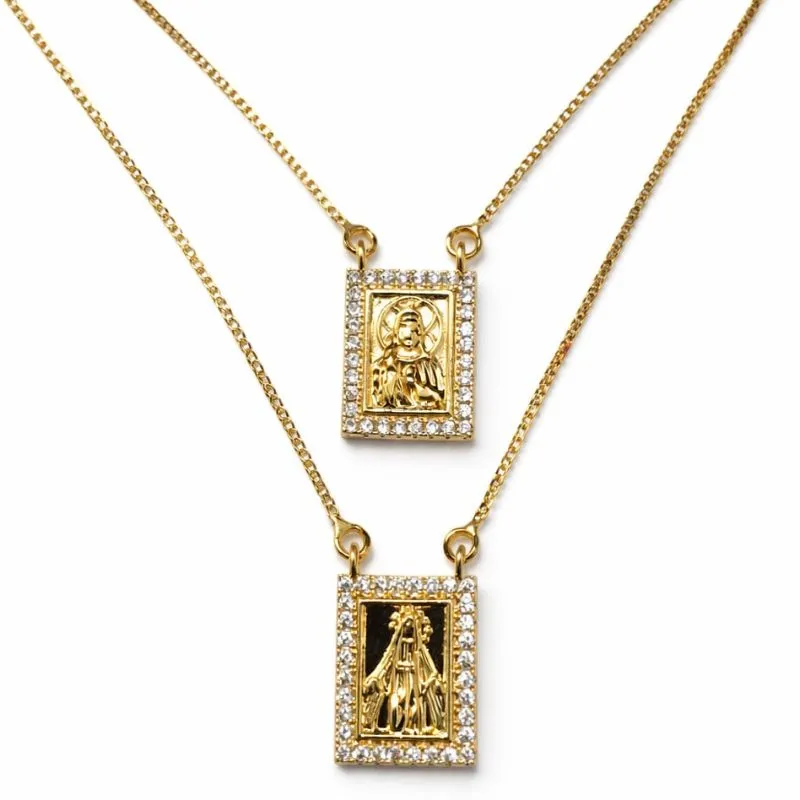 Escapulário com Zircônias