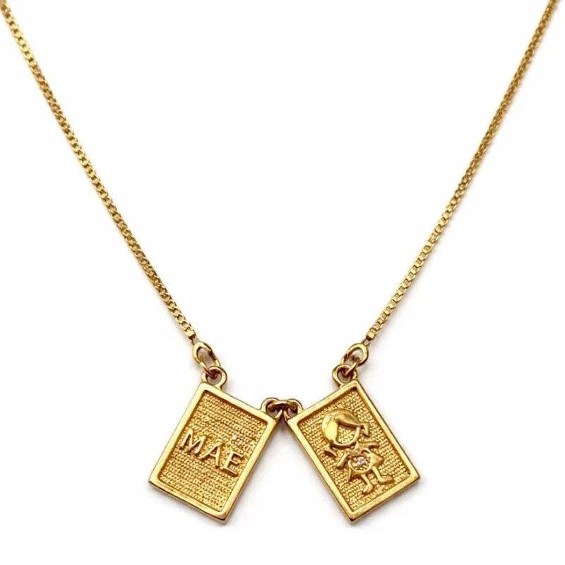 Colar Mãe com Menina