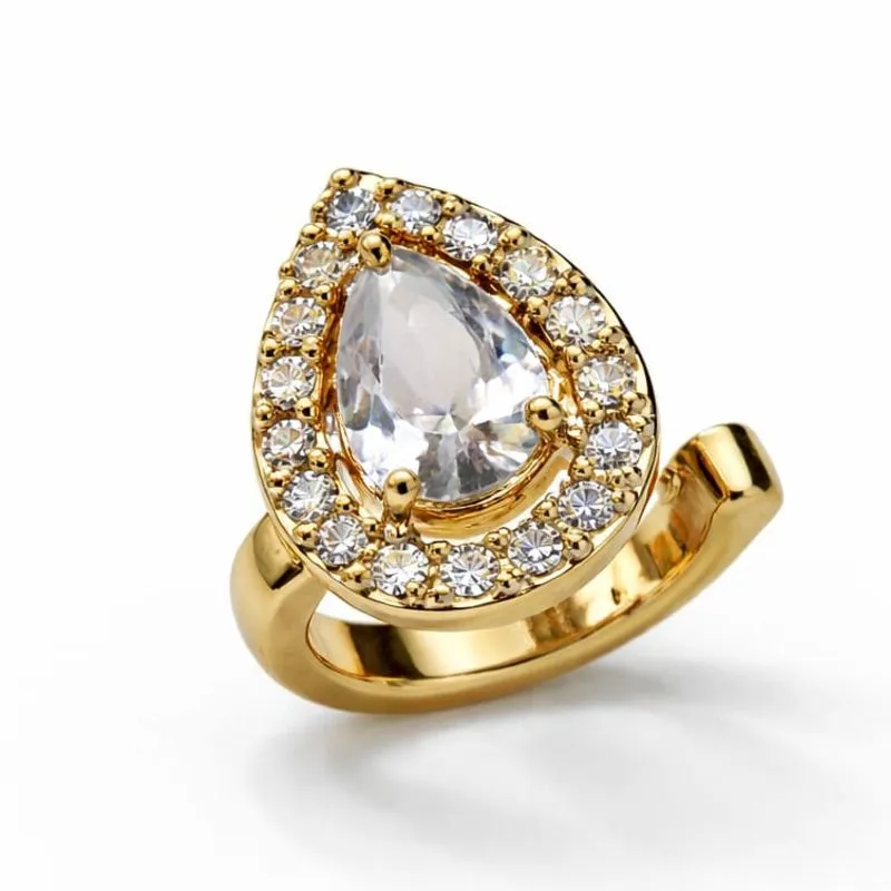 Piercing fake dourado Gota