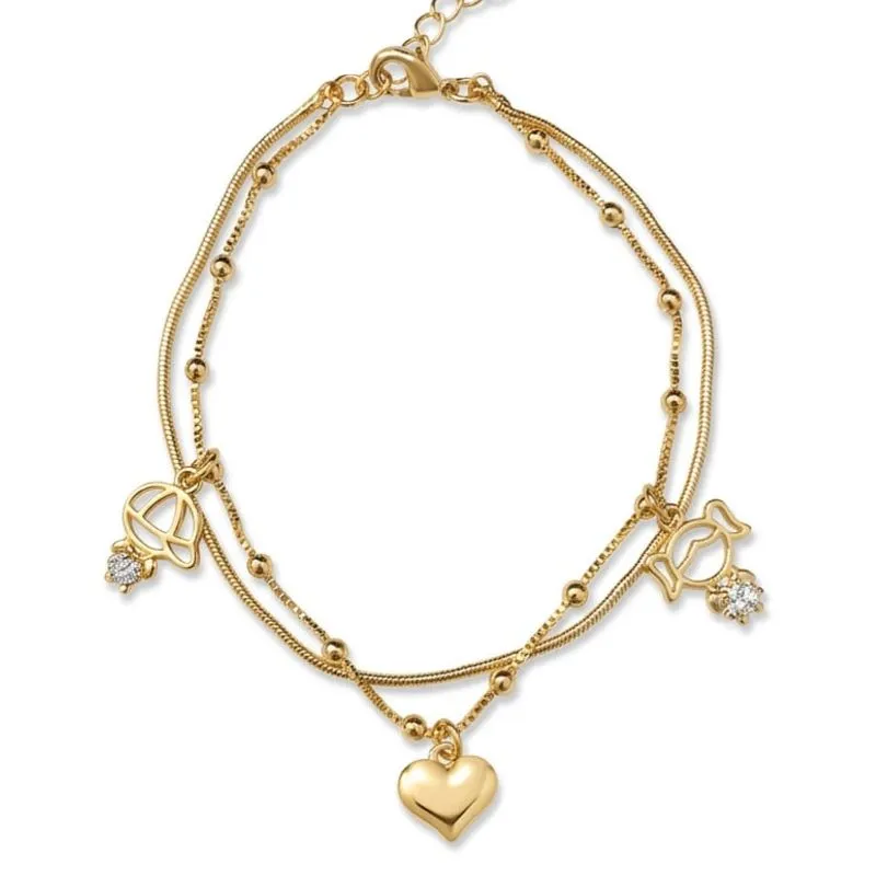 Pulseira Dupla Casal