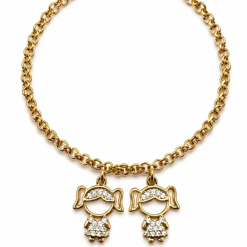Pulseira Duas Meninas