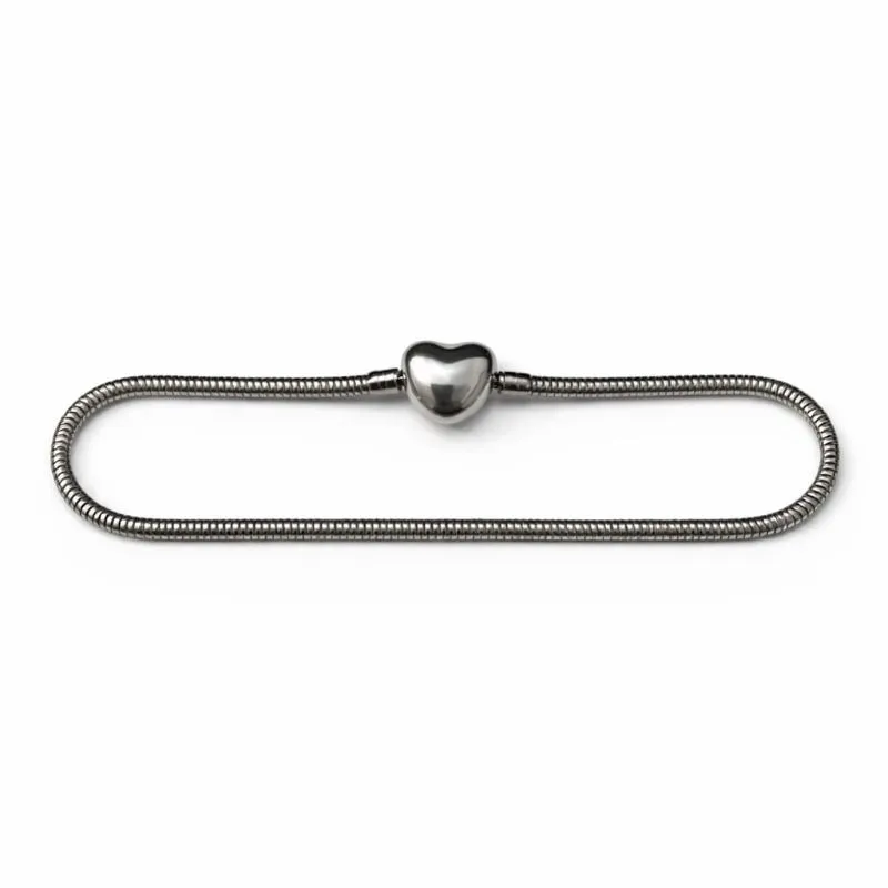 Pulseira Estilo Pandora em Aço