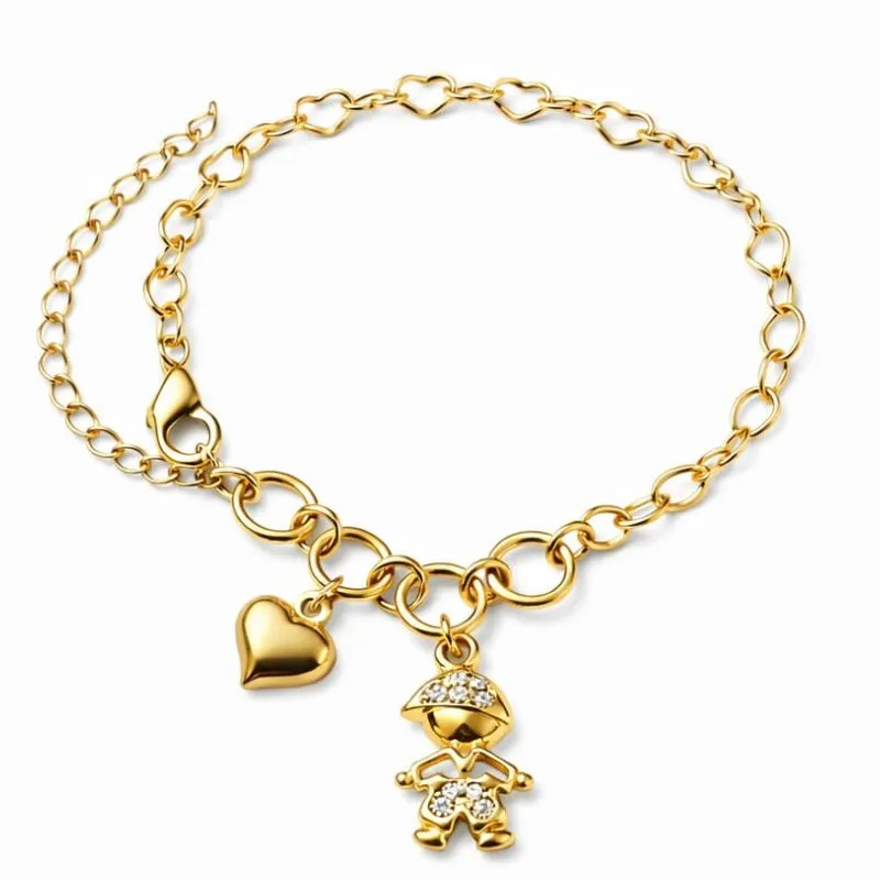 Pulseira Filho Menino com Coração