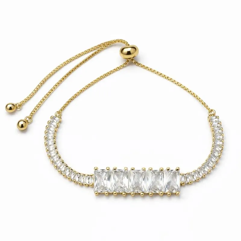 Pulseira Regulável Riviera Retangular