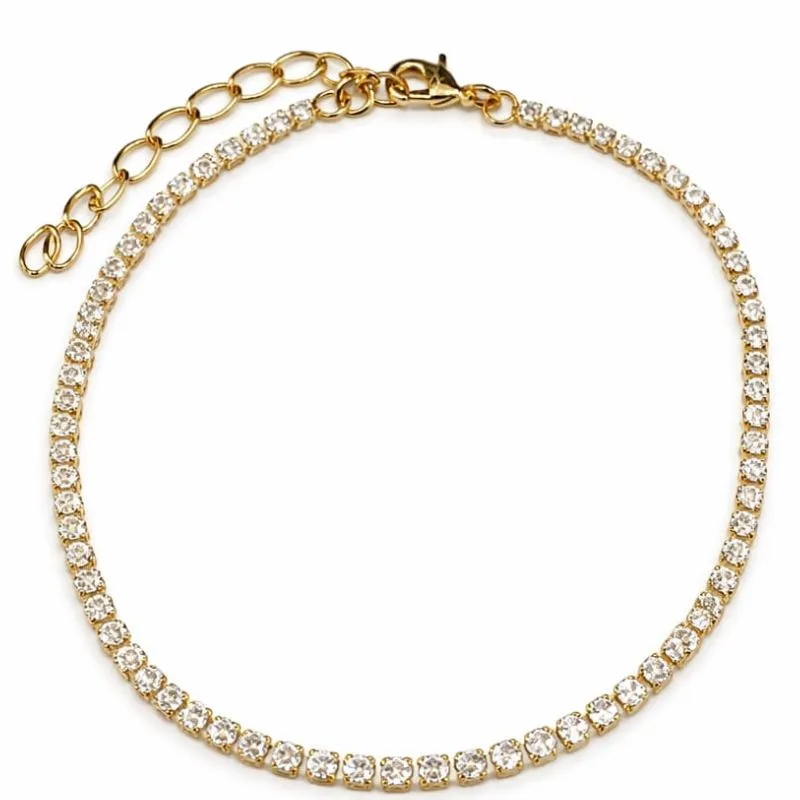 Pulseira Riviera Cravejada Delicada