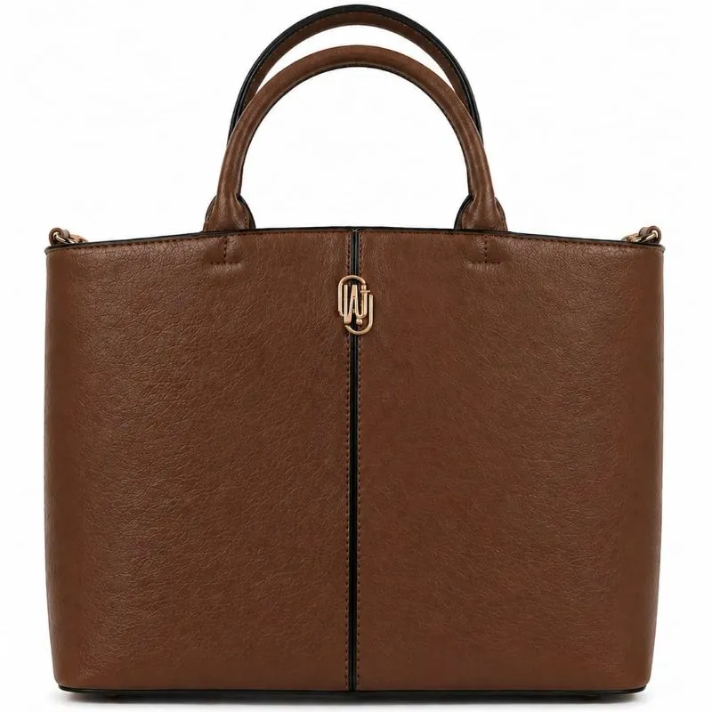 Bolsa Média WJ Marrom Café Essence