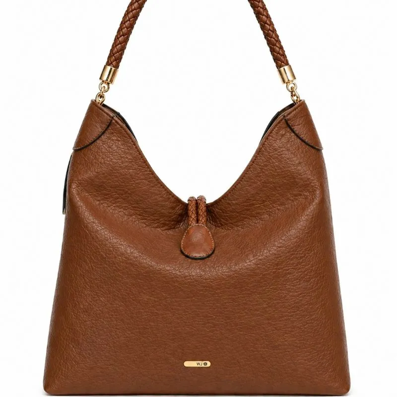 Bolsa Saco Grande WJ Marrom