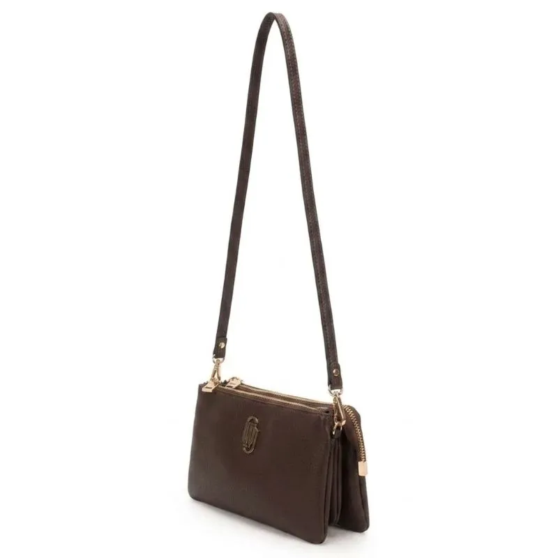 Bolsa Tiracolo WJ Feminina Marrom Café