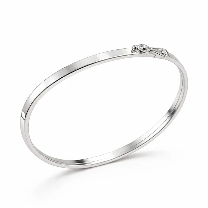 Bracelete Prata 925 Oval.