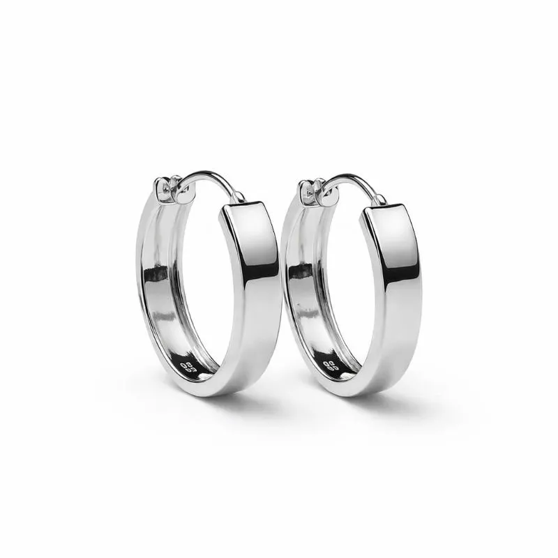 Brinco Argola em Prata 925