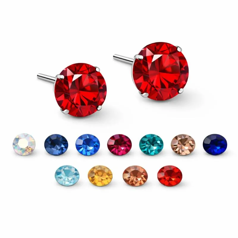 Brinco Ponto de Luz Grande em Aço Inox.