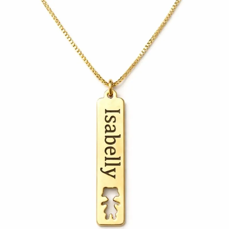 Colar Personalizado Menina.