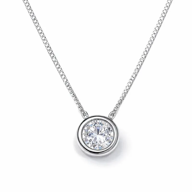 Colar Ponto de Luz em Prata 925