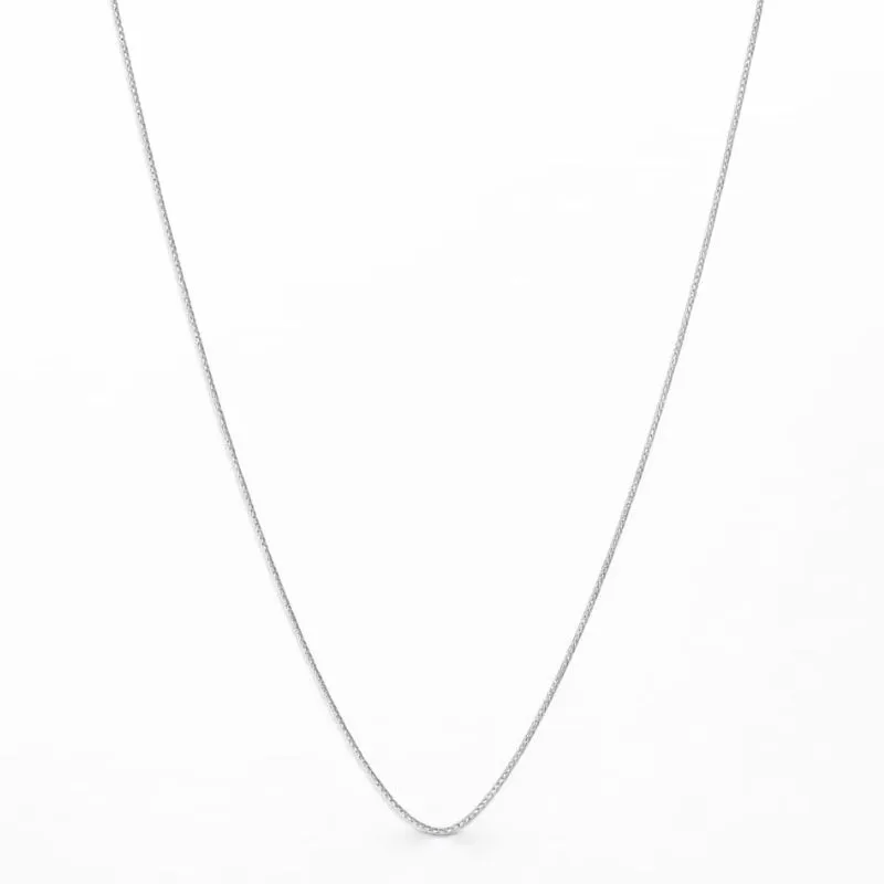 Corrente Veneziana 45cm em Prata 925.