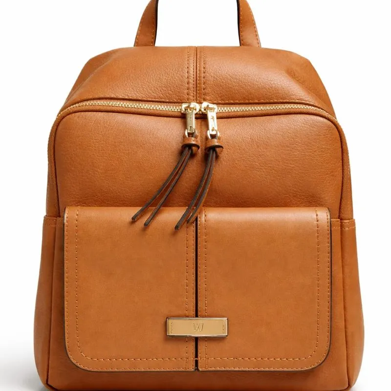 Mochila Grande Caramelo