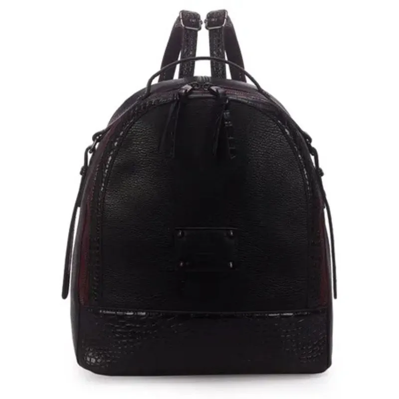 Mochila WJ Essence Red Croco com Spikes.