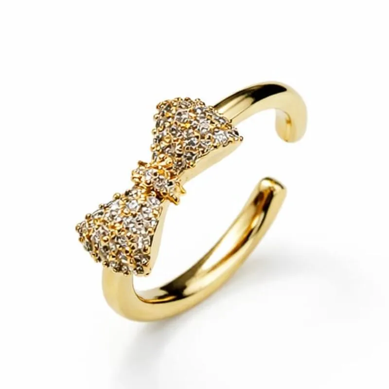 Piercing Fake Laço com Zircônias
