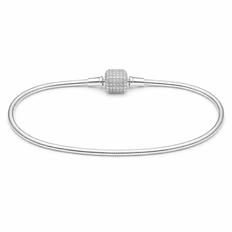 Pulseira Berloqueira em Prata 925