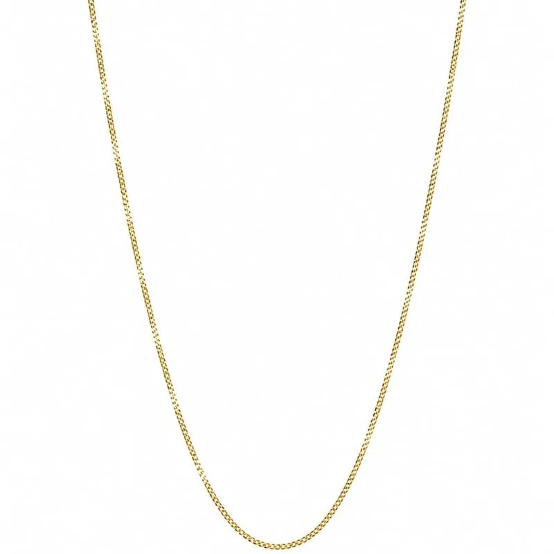 Corrente Veneziana 60cm Banhada a Ouro.