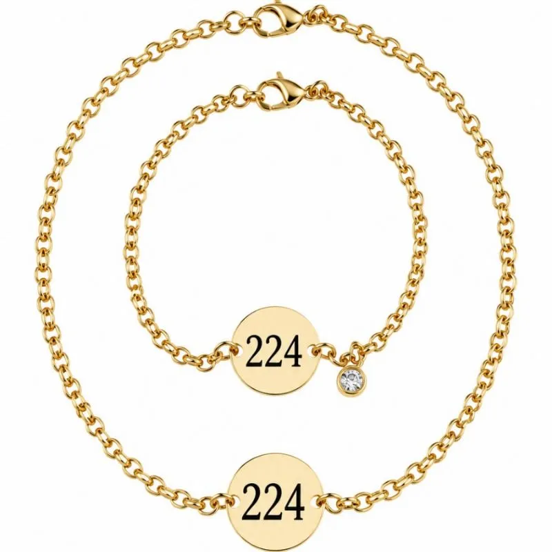 Pulseira Redonda de Casal Personalizada.
