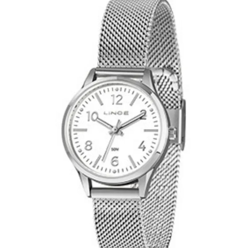 Relógio Feminino Lince Silver Essence Prata.